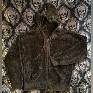 3/$13 Tag-less fluffy zip-up Hoodie